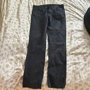 Men’s dark grey pants! My husband is cleaning out his closet!